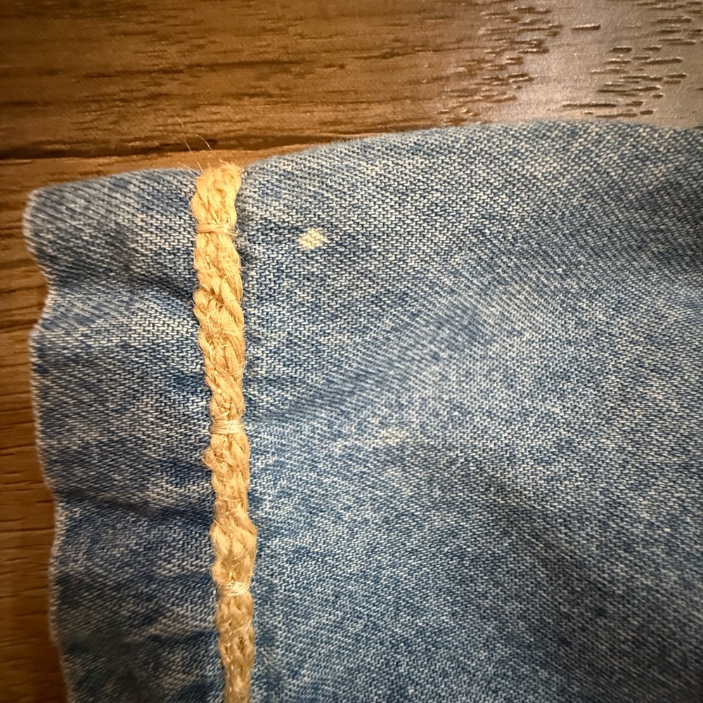 Tantrum Blues Vintage Denim Safari Button-Up Animal π¦ π¦ Shirt Size XL - Picture 12 of 16